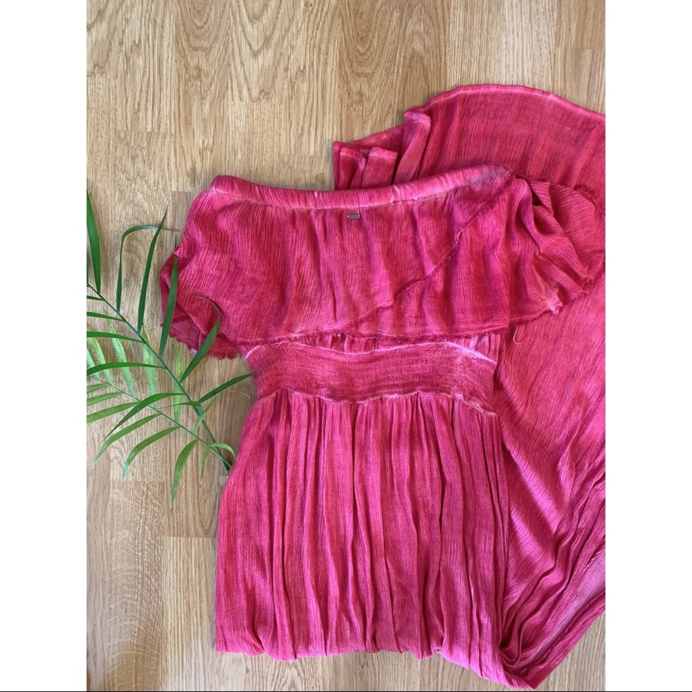 Ripcurl strapless maxi dress